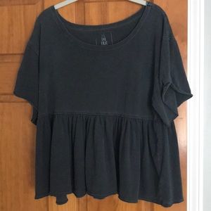 We The Free ruffled bottom tee by Free People